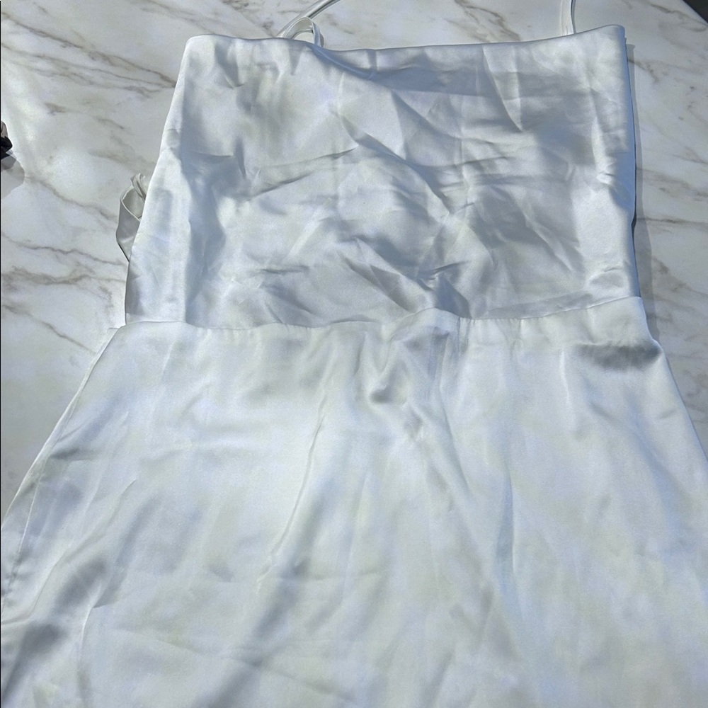 Fashion Nova White Mini Dress